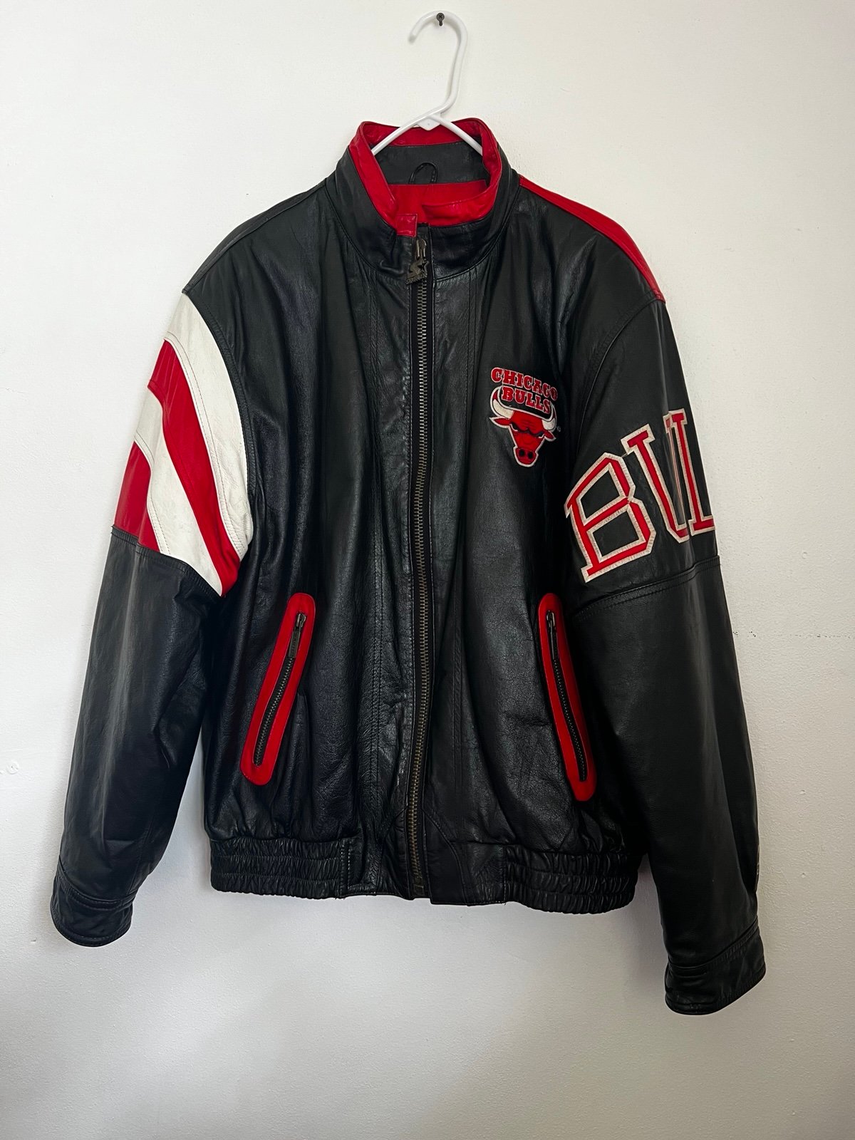 Chicago Bulls Vintage Leather Jacket
