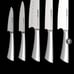 SCHMIDT BROS. 5 PIECE KNIFE SET STAINLESS STEEL