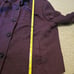 Dialogue Purple Vintage Inspired 3/4 Sleeve Tweed Blazer Jacket Women's XL Used.