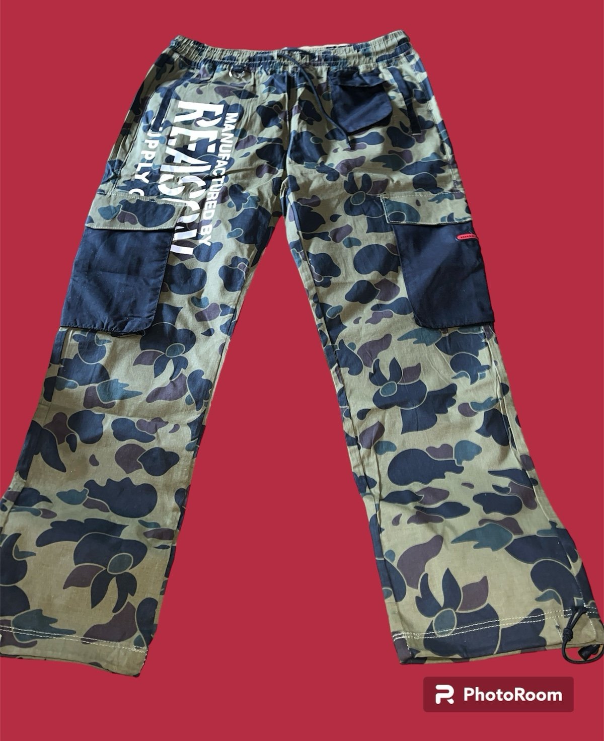 Camouflage Joggers - Size L