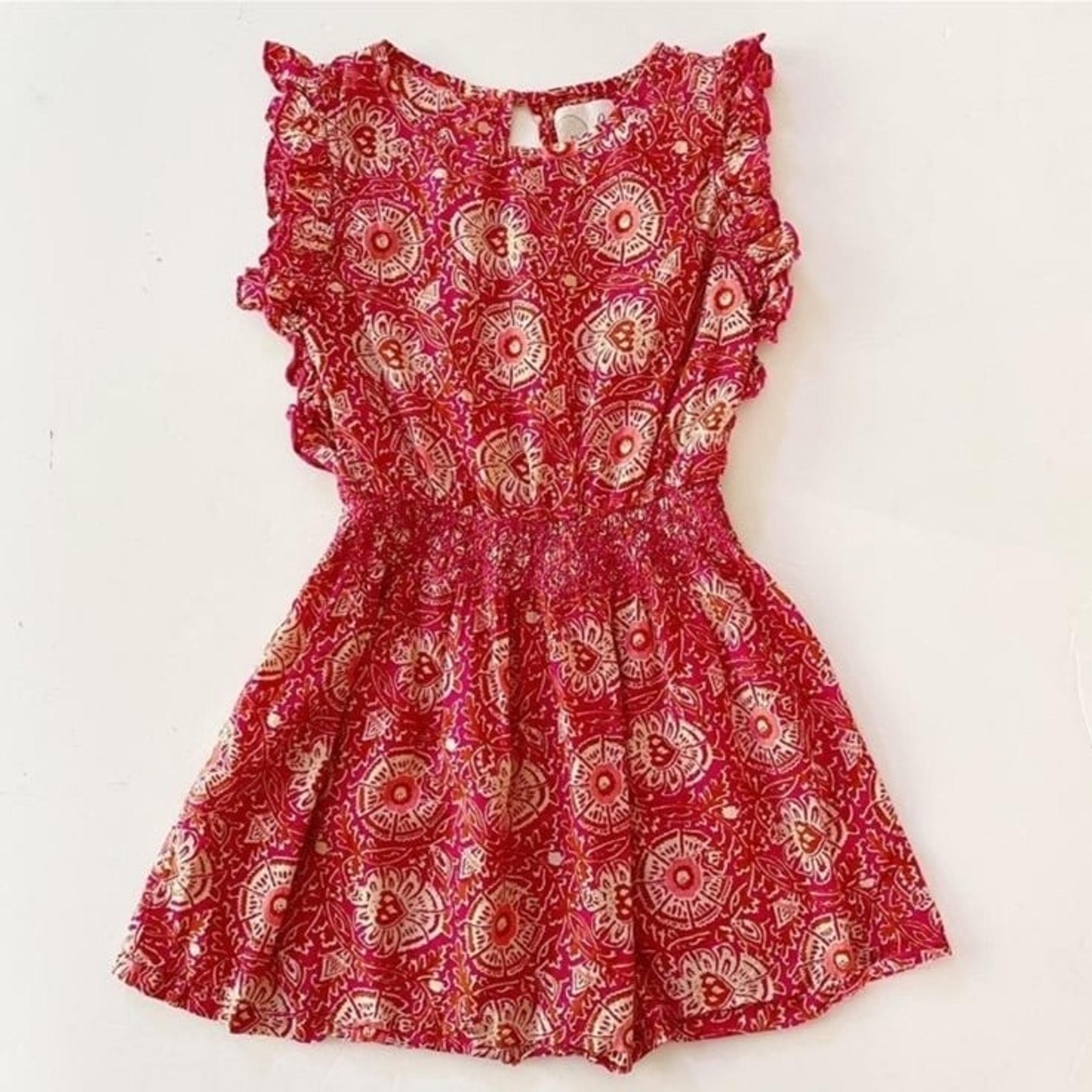 Peek red dress 2/3
