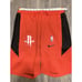Nike Houston Rockets NBA Showtime Medium-Tall Therma Flex Shorts Team Issued Red