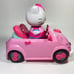 7” X 3.5” 2019 Jada Toys Sanrio Pink Hello Kitty RC Remote Control Car - TESTED