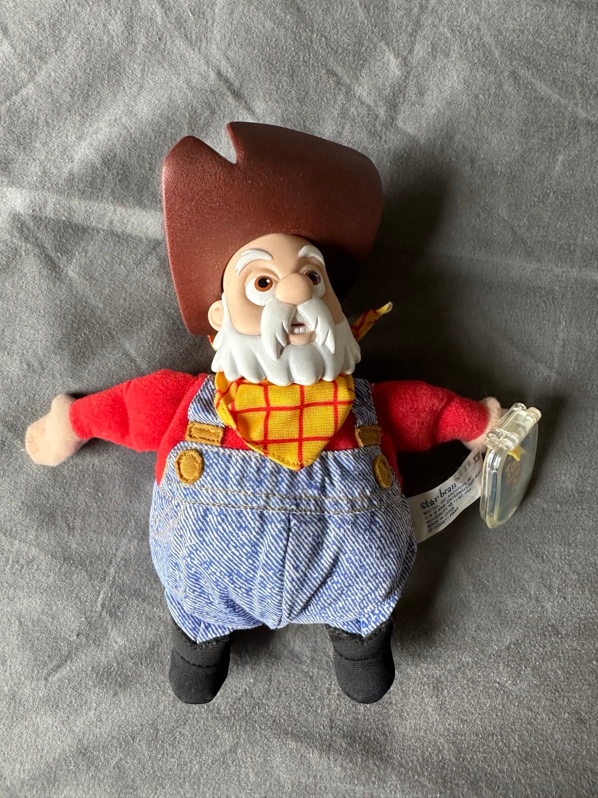 1999 Toy Story 2 Star Bean Stinky Pete Prospector