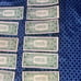 (17) 1 1935F SERIES u.s. mint silver certificates with errors