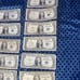 (17) 1 1935F SERIES u.s. mint silver certificates with errors