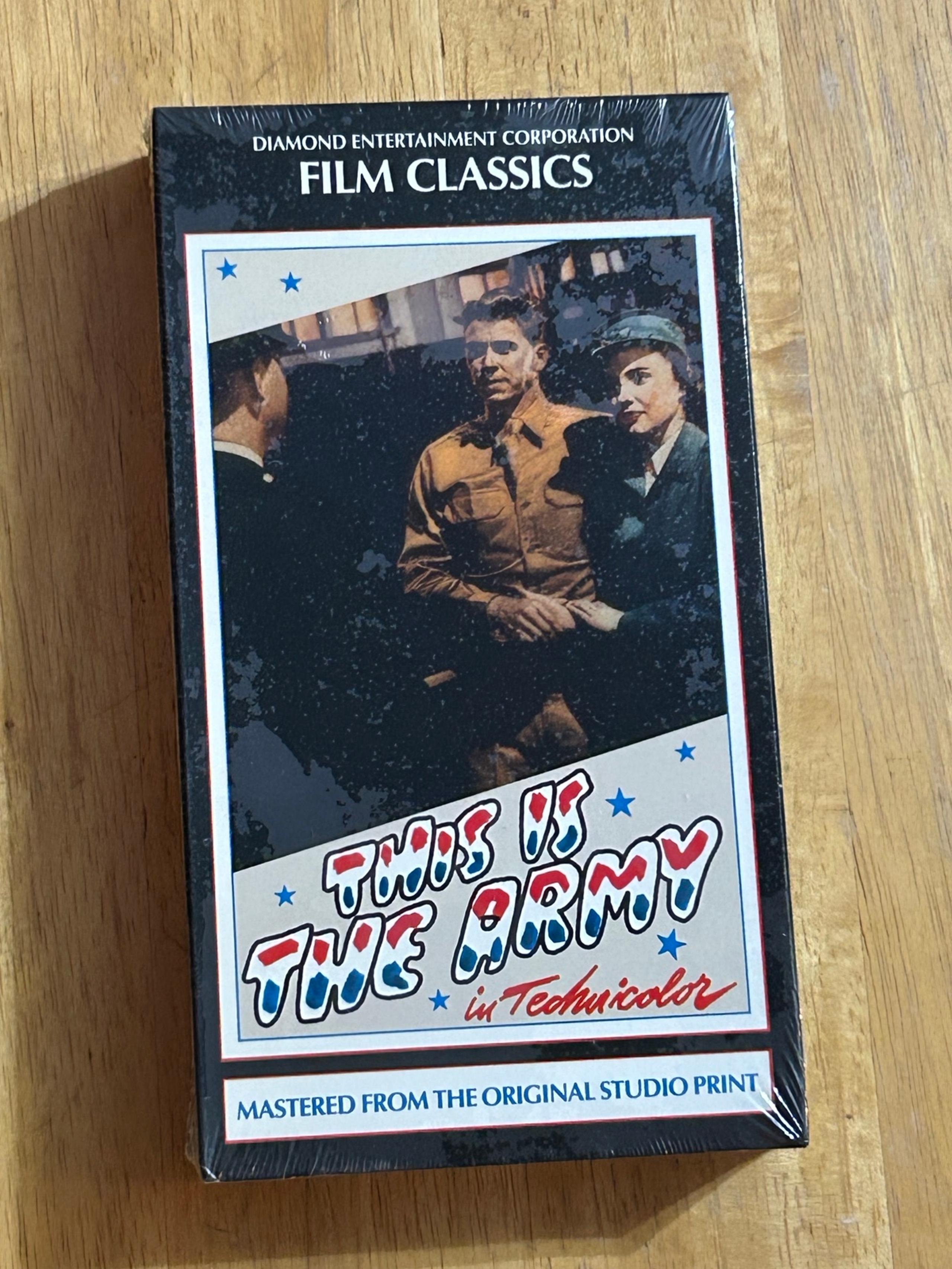 This Is The Army VHS in Technicolor Sealed