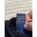 Charter Club Classics Mock Neck Wool Sweater Womens Size Medium Woolmark Blue