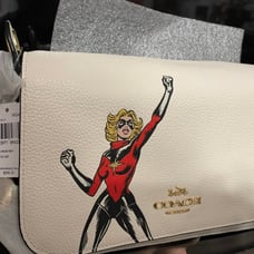 New Coach Marvel Messenger - NWT Carol Danvers purse
