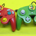 2 Nintendo GameCube /Wii CONTROLLERS MARIO RED & LUIGI GREEN BRAND NEW