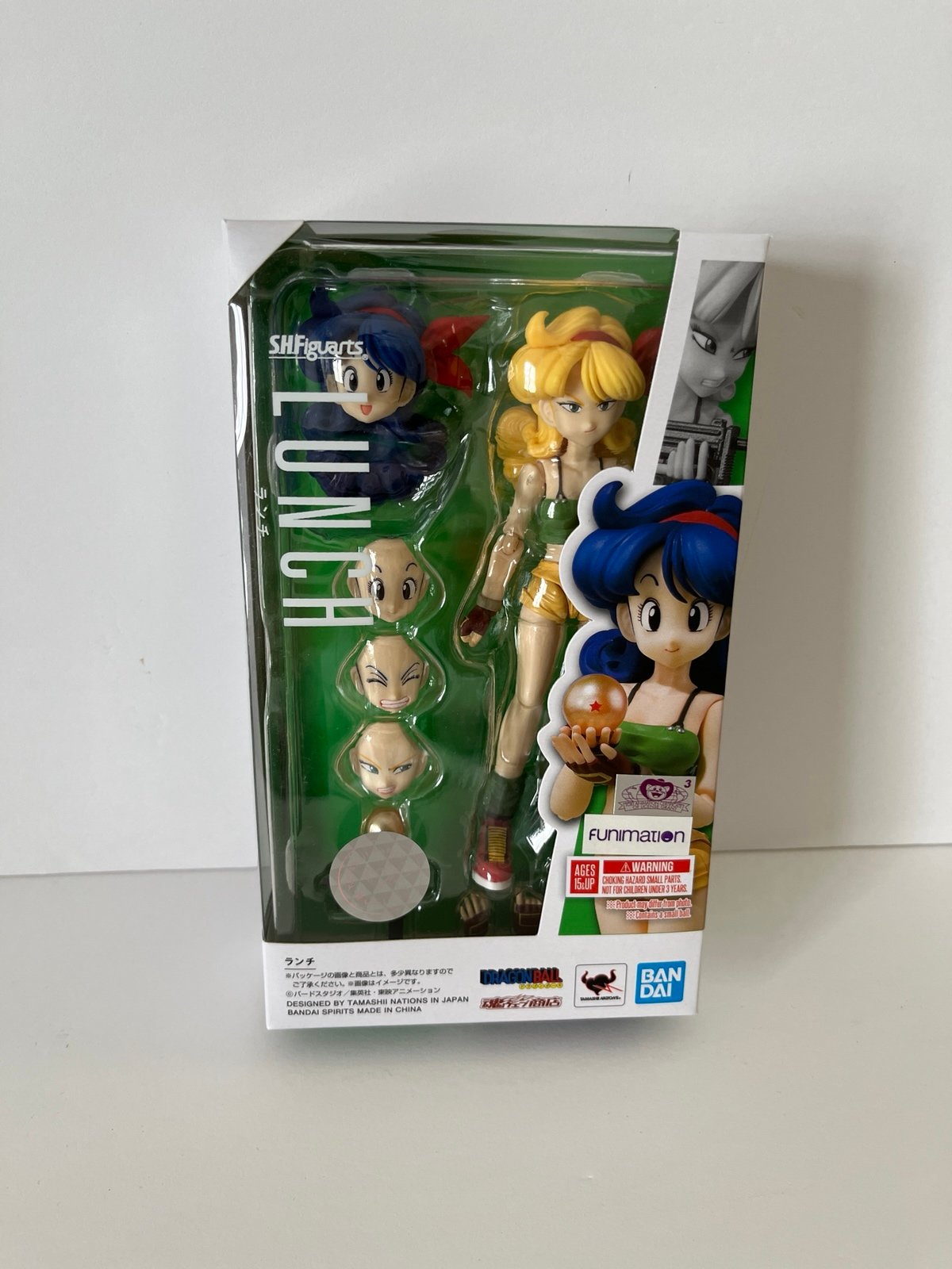 SH Figuarts Dragonball Launch Lunch pre-owned