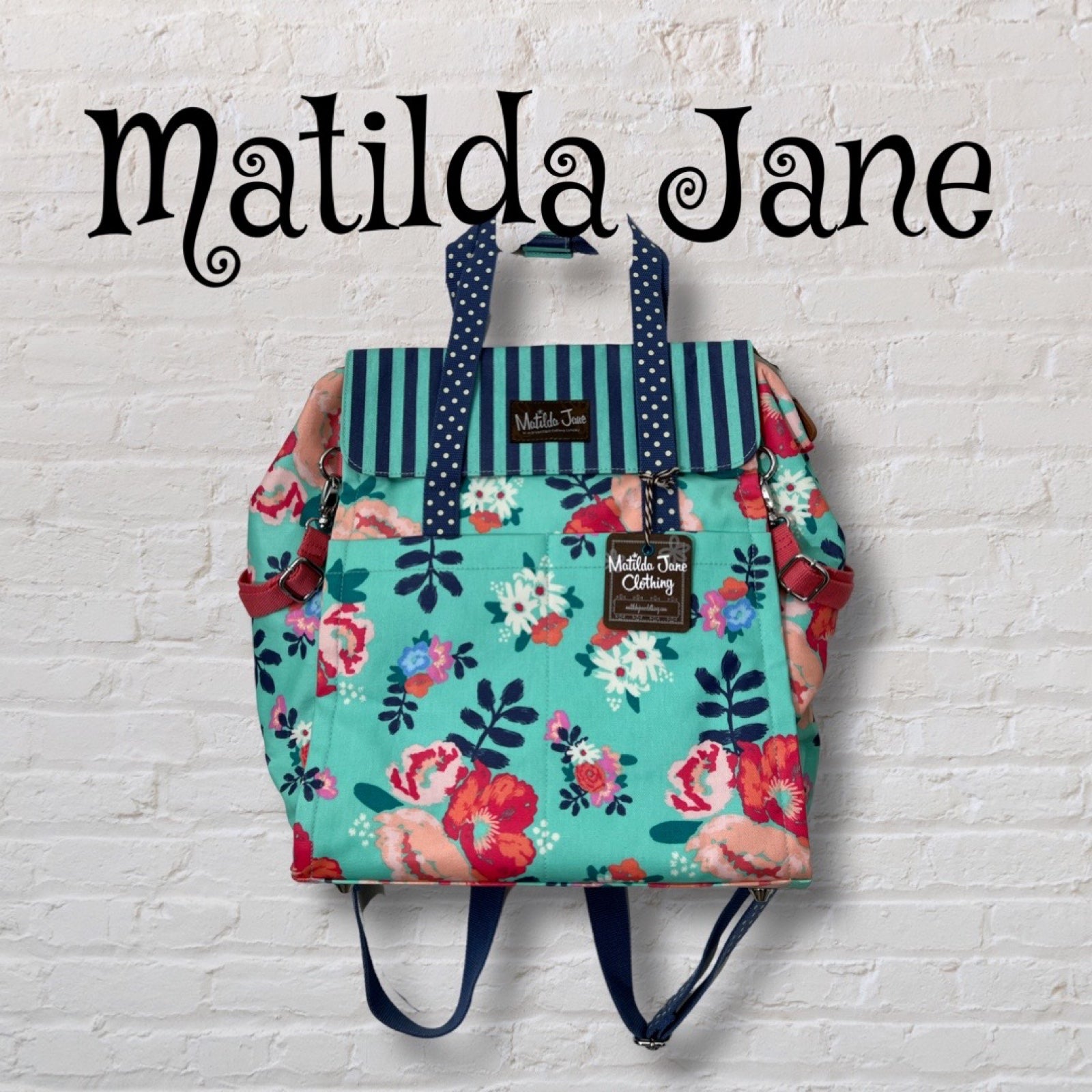 NWT Matilda Jane diaper bag Backpack