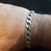 Vtg Sterlng S OTC Rare 9.5 Cuban Curb Style Mens Womens Ladies Big Bracelet Lot