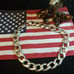 Vtg Sterlng S OTC Rare 9.5 Cuban Curb Style Mens Womens Ladies Big Bracelet Lot
