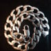 Vtg Sterlng S OTC Rare 9.5 Cuban Curb Style Mens Womens Ladies Big Bracelet Lot