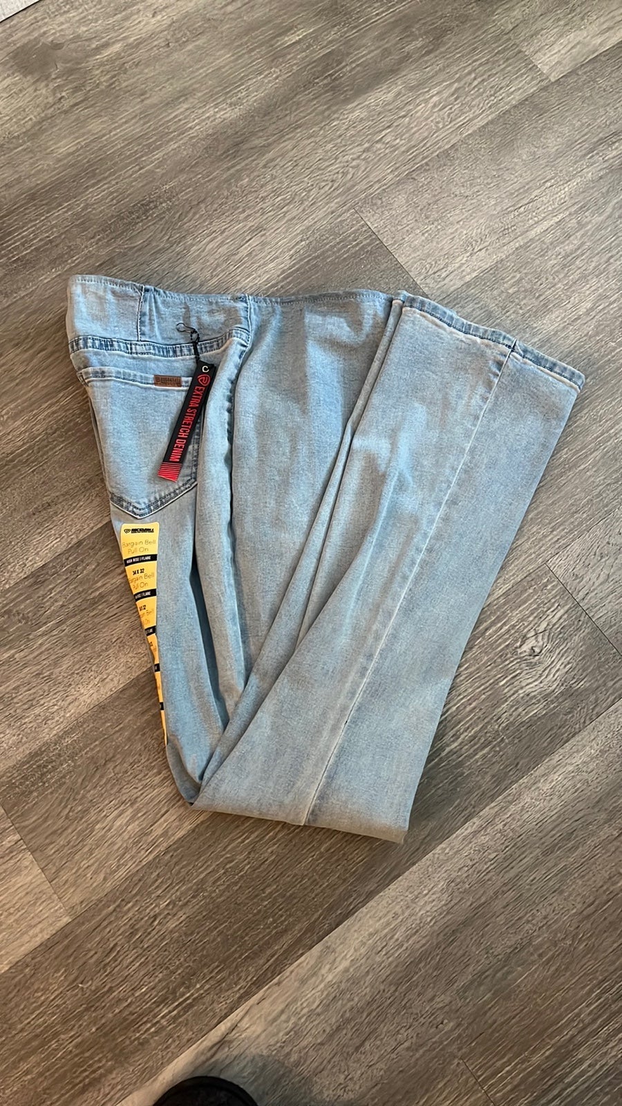 Bell bottom jeans
