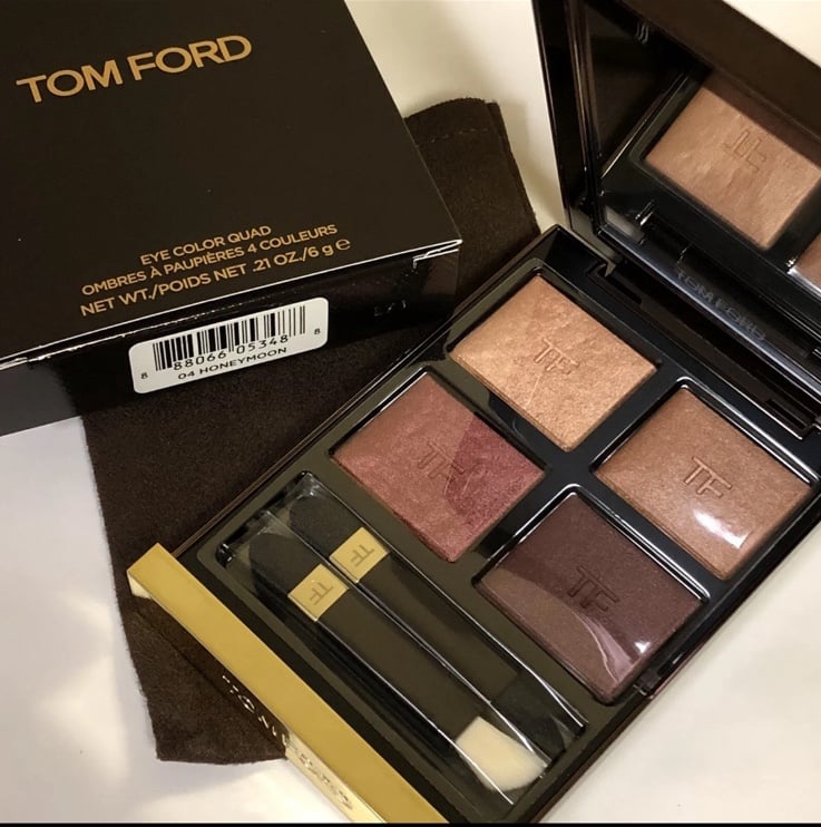 90 TOM FORD Eye Color Quad Eyeshadow Palette, 04 Honeymoon , New & Boxed