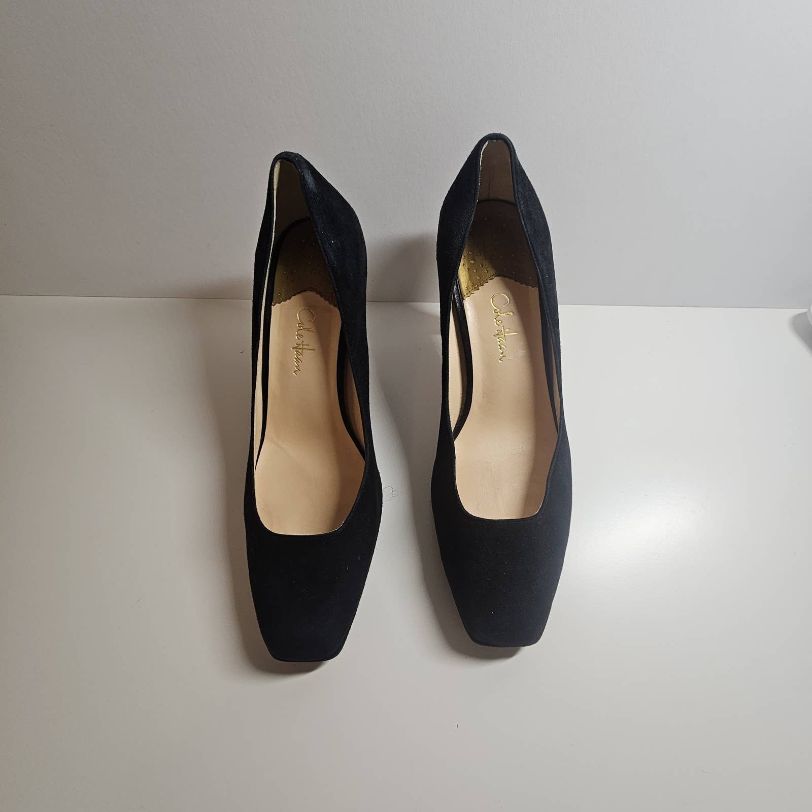 Womens Sz 8.5B black heels Cole Haan Nike Air pumps