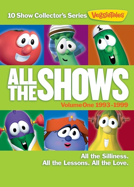 Veggie Tales: All the Shows, Vol. 1 (DVD 10-Disc Set) 1993-1999 NEW EXPEDITED