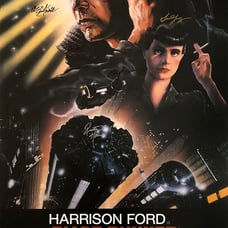 Signed Blade Runner Movie Poster
