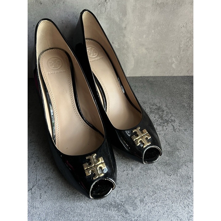 Tory Burch Wedge Shoes Women Size 9