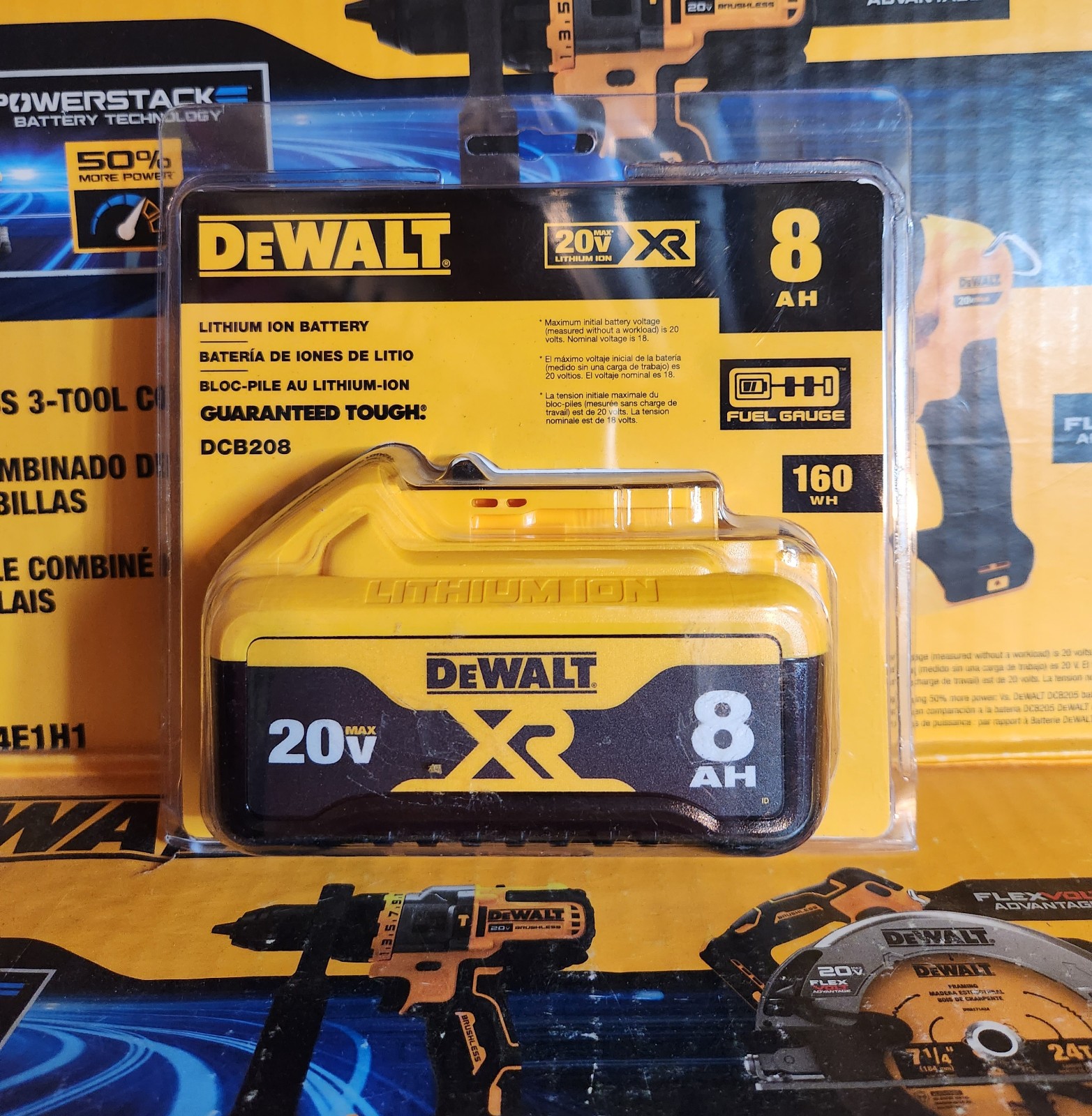 ⭐️NEW⭐️ DeWalt 20V MAX XR DCB208 8AH Battery