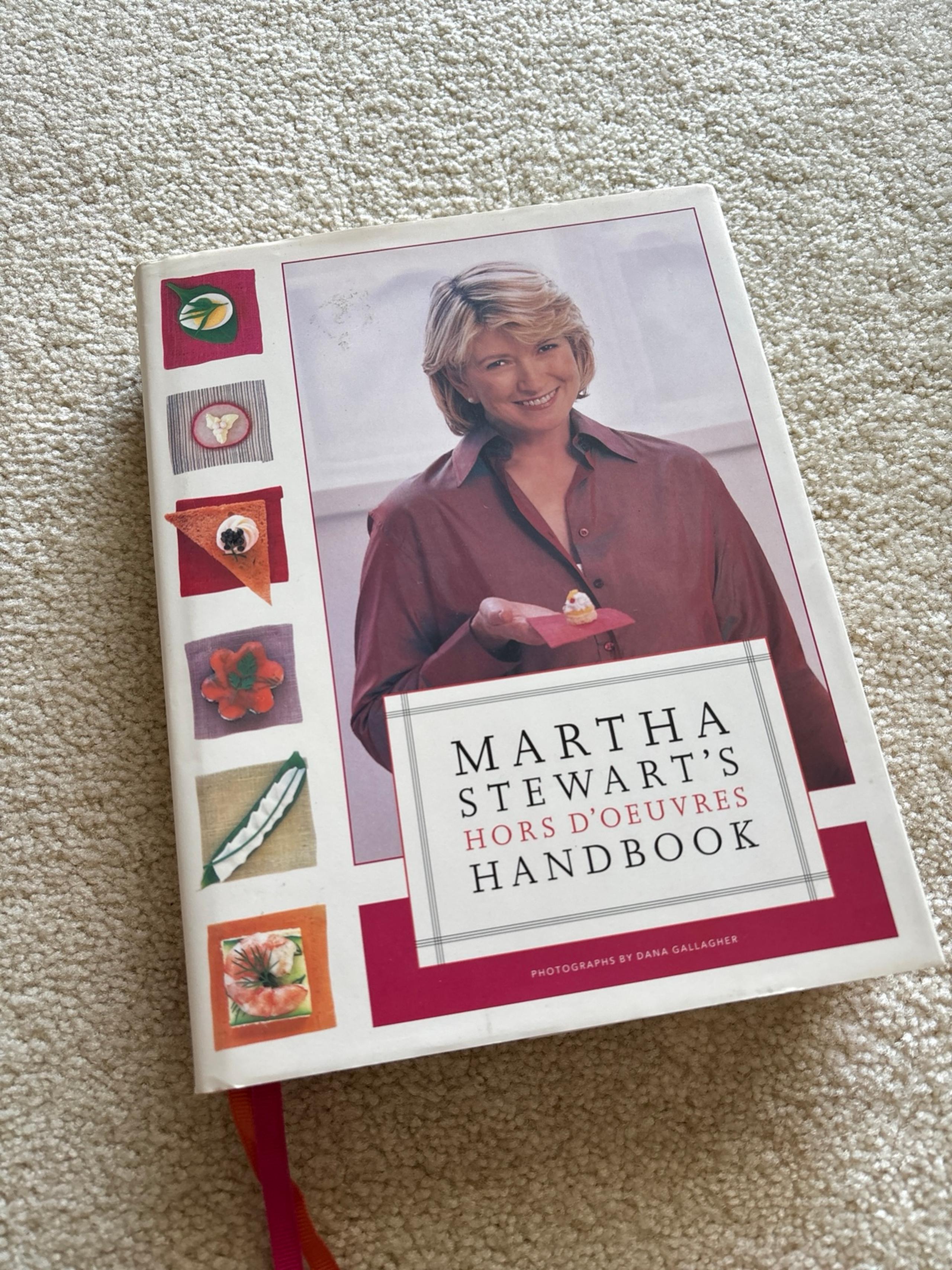 Vintage Martha Stewart Hors d'oeuvres Cookbook HC