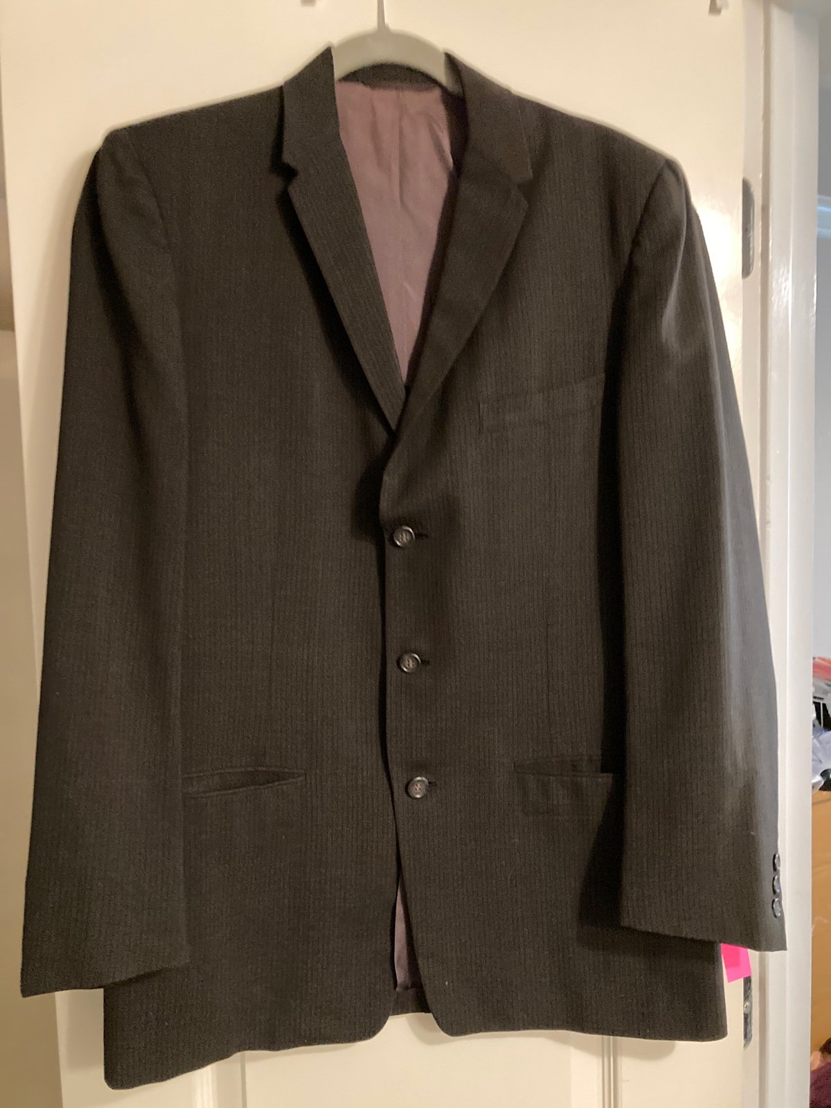Capps Clothes 38 Charcoal Suit Jacket