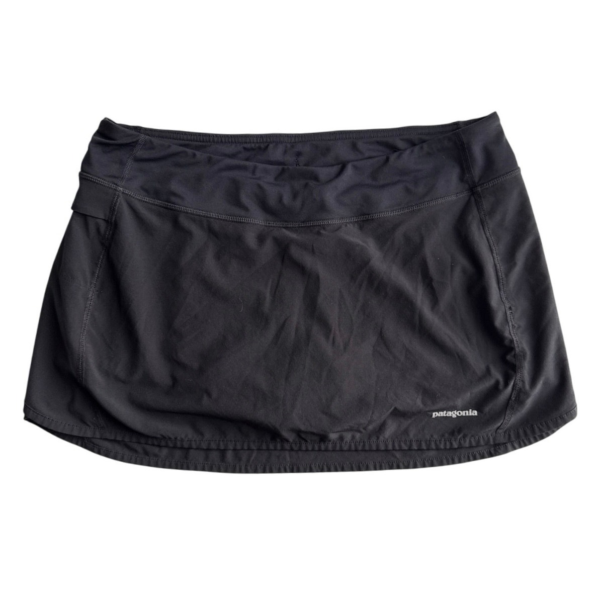 Patagonia Women’s Skort Skirt Built in Shorts Black Size M Hiking Activewear