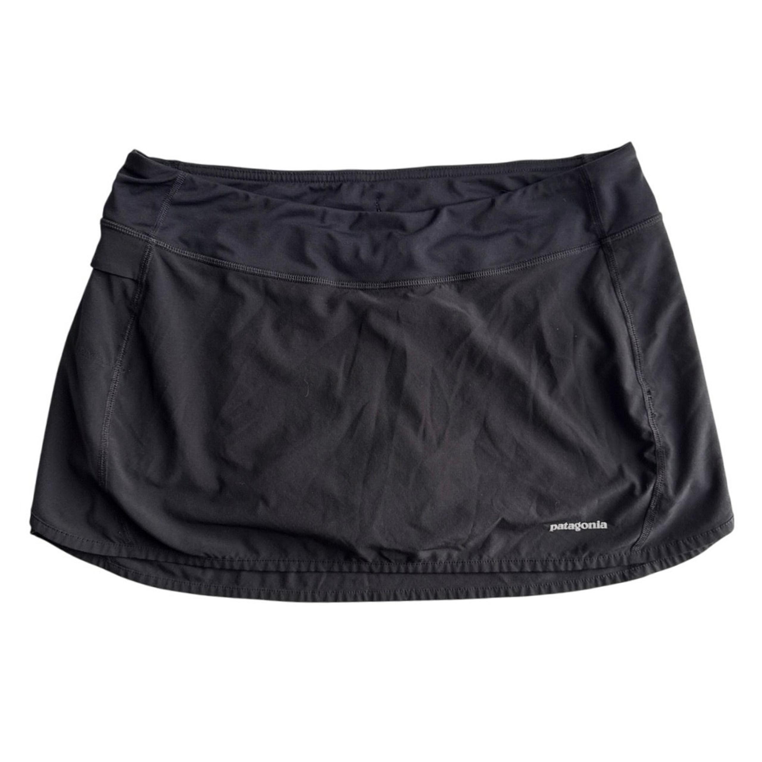 Patagonia Women’s Skort Skirt Built in Shorts Black Size M Hiking Activewear