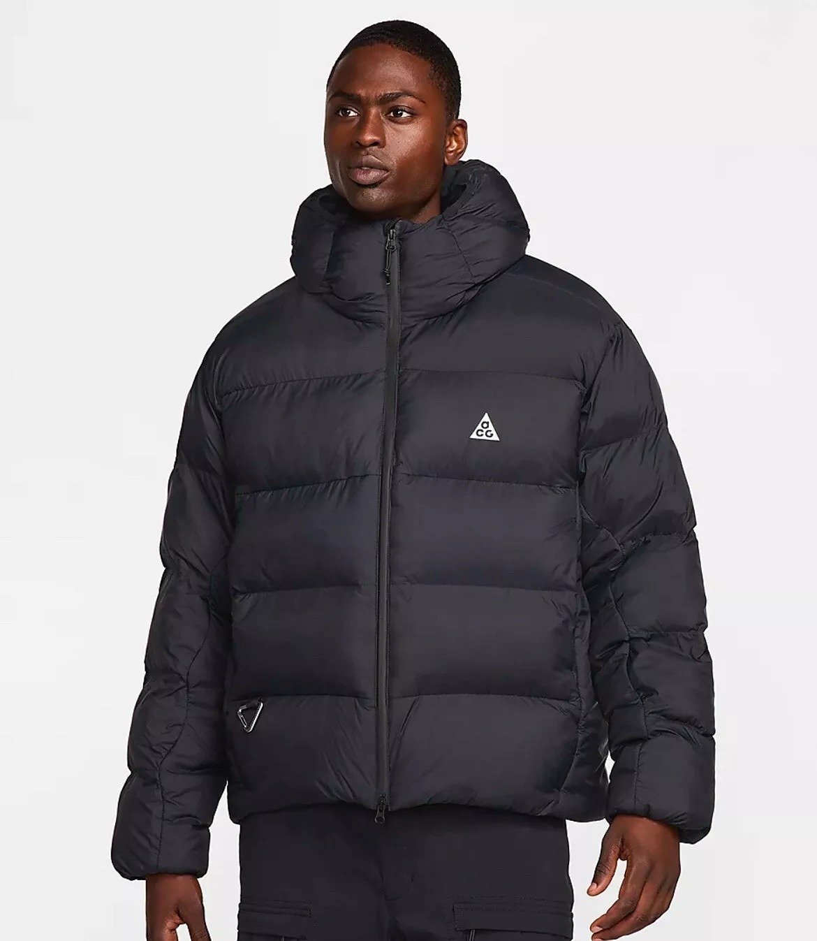 NEW 350 Nike ACG Lunar Lake PrimaLoft Jacket Black White FV8909-010 Men Size L