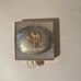 Vintage Metal Belt Buckle, Nickel Silver, Western, Nice Horse Saddle, Nice