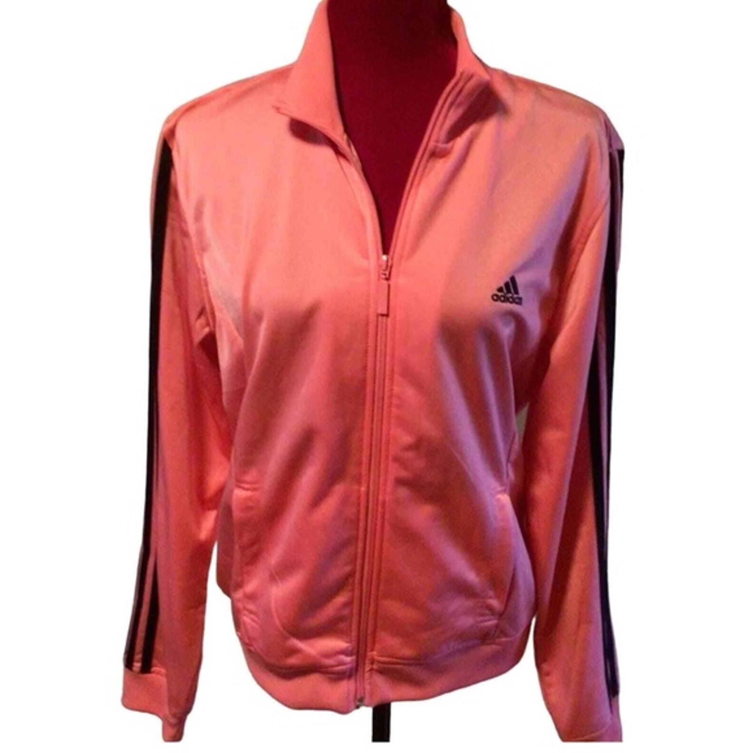 Adidas Tiro Coral Track Jacket Stripes Women Size Small