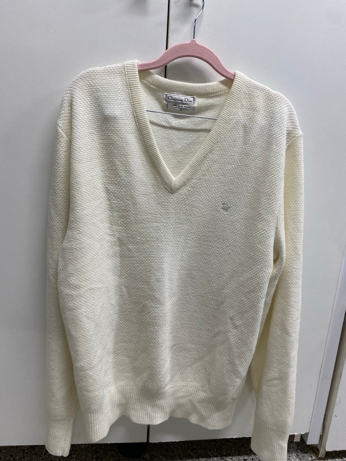 Christian dior shop sweater vintage