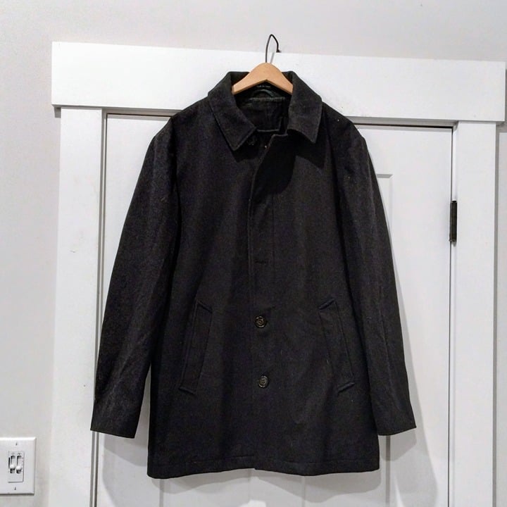 RALPH LAUREN Green Label Wool Blend Overcoat Size Large (42-44)