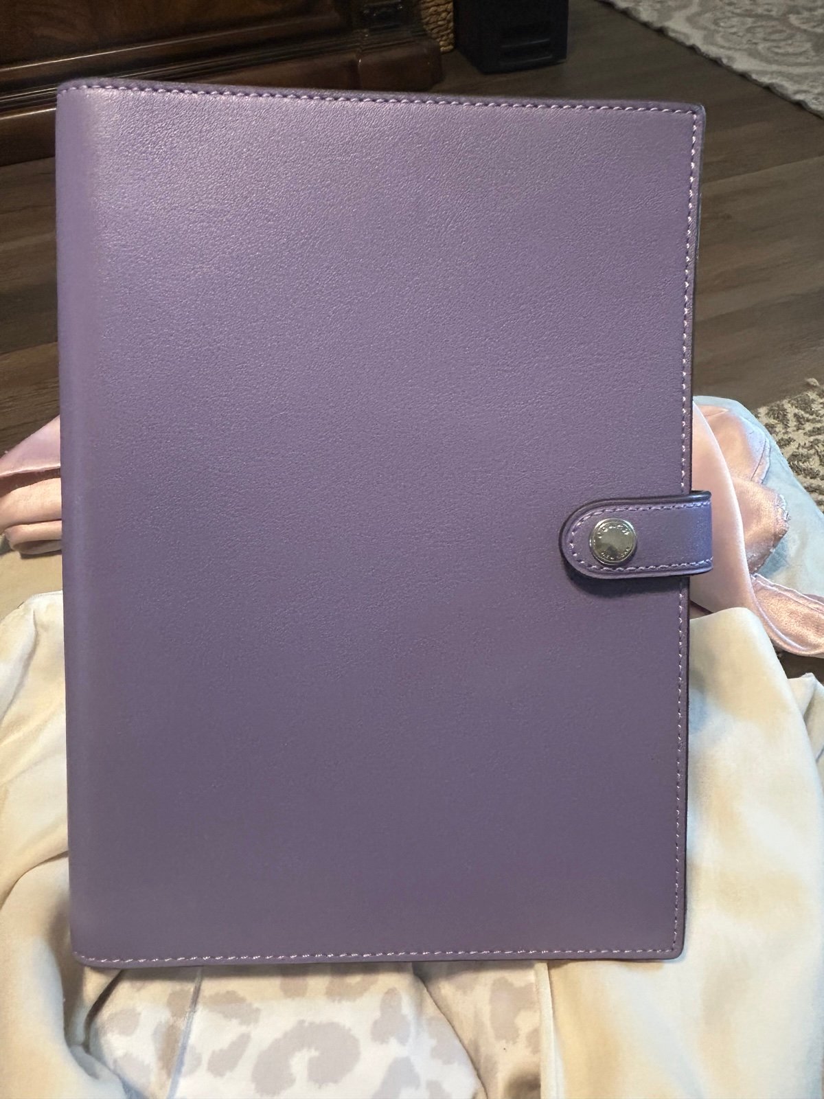 Coach Lilac Notebook