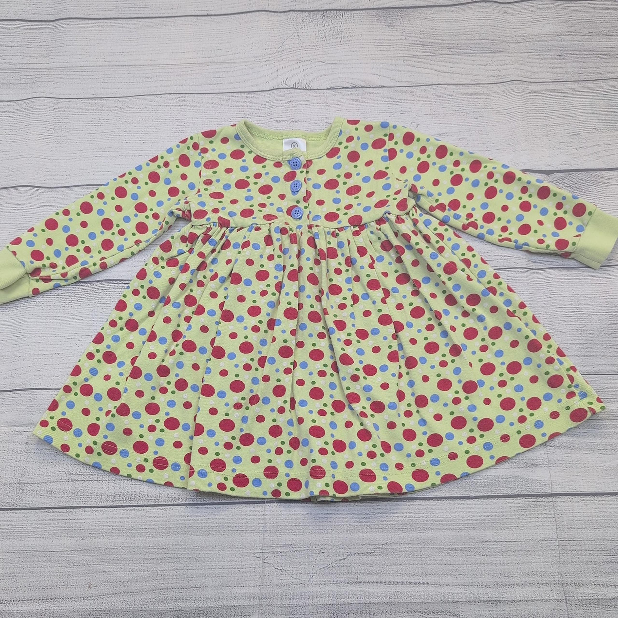 18/24m Hanna Andersson Polka Dot Play Dress