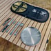 Portable Camping Cookware Set: Foldable, Multi-functional, Stainless Steel for 2