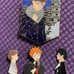 haikyuu pin set