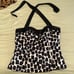 NWT Black And Cream Tube Top Size 4