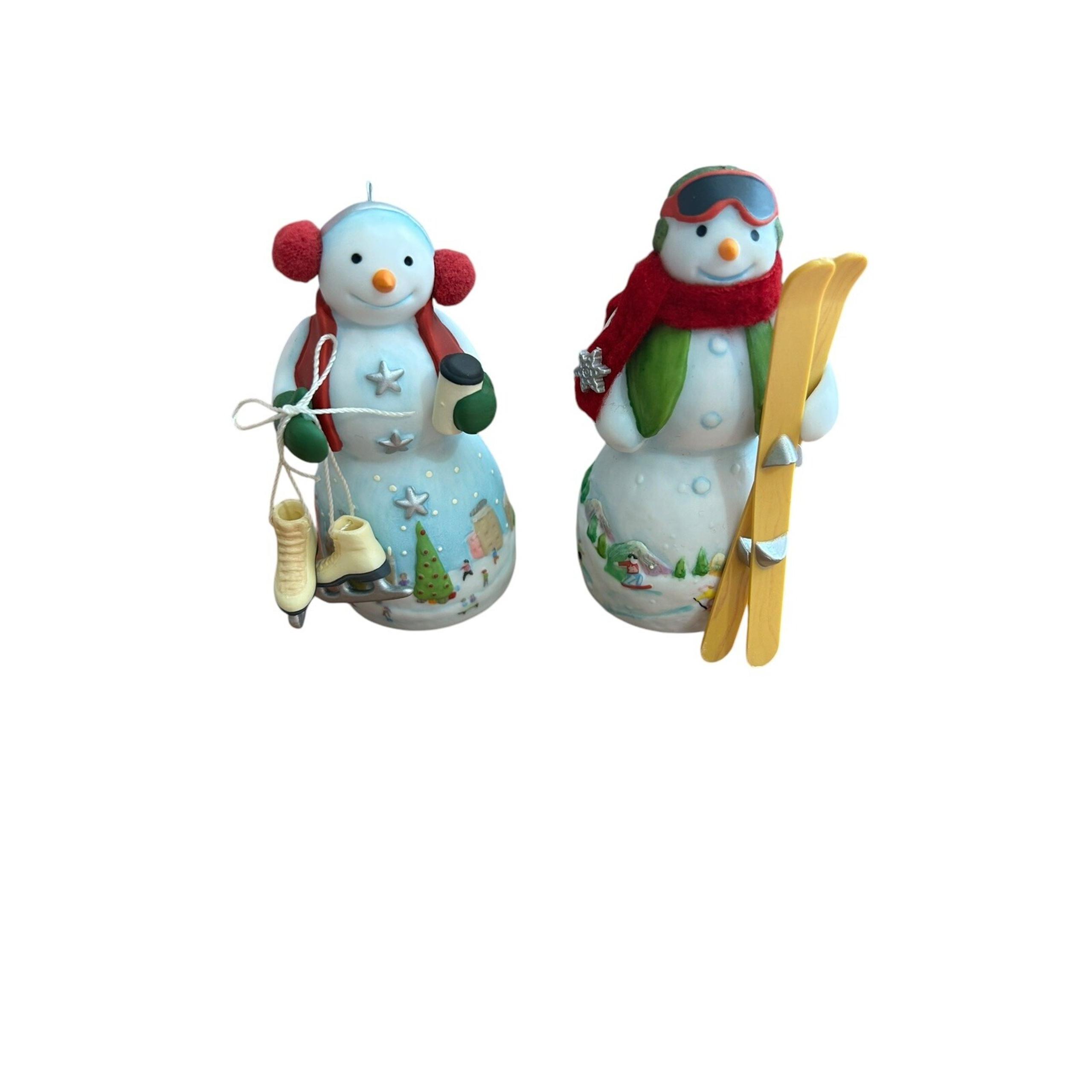 Hallmark Keepsake Lot 2 Freddy F. Freestyle Zak E. Zamboni Snowtop Lodge Series