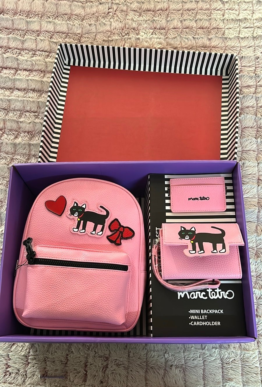Marc Tetro mini Backpack, Wallet and Card Holder
