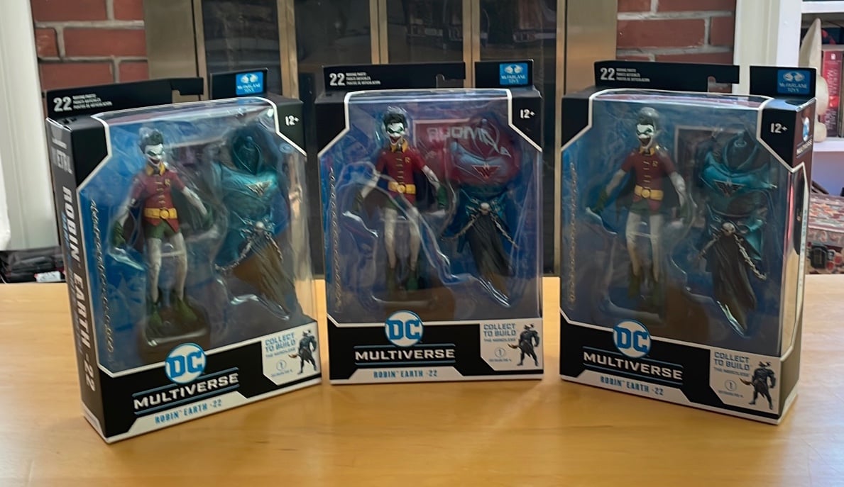 best prices DC three of set Earth Robin Multiverse Toys & Collectibles best prices DC three of set Earth Robin Multiverse Toys & Collectibles
