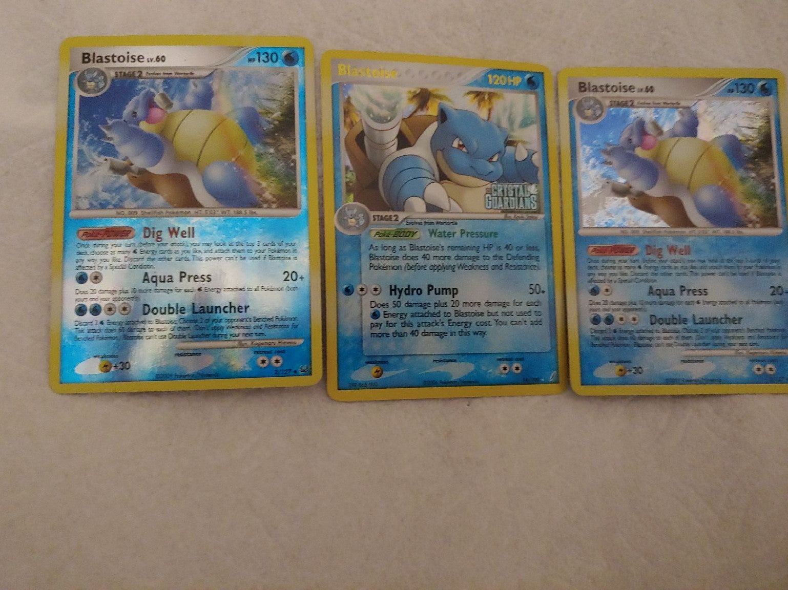 Blastoise Pokemon Cards
