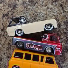 1965 '65 FORD ECONOLINE PICK UP TRUCK 1:64 LOOSE FROM JADA BIGTIME SET RARE 2006