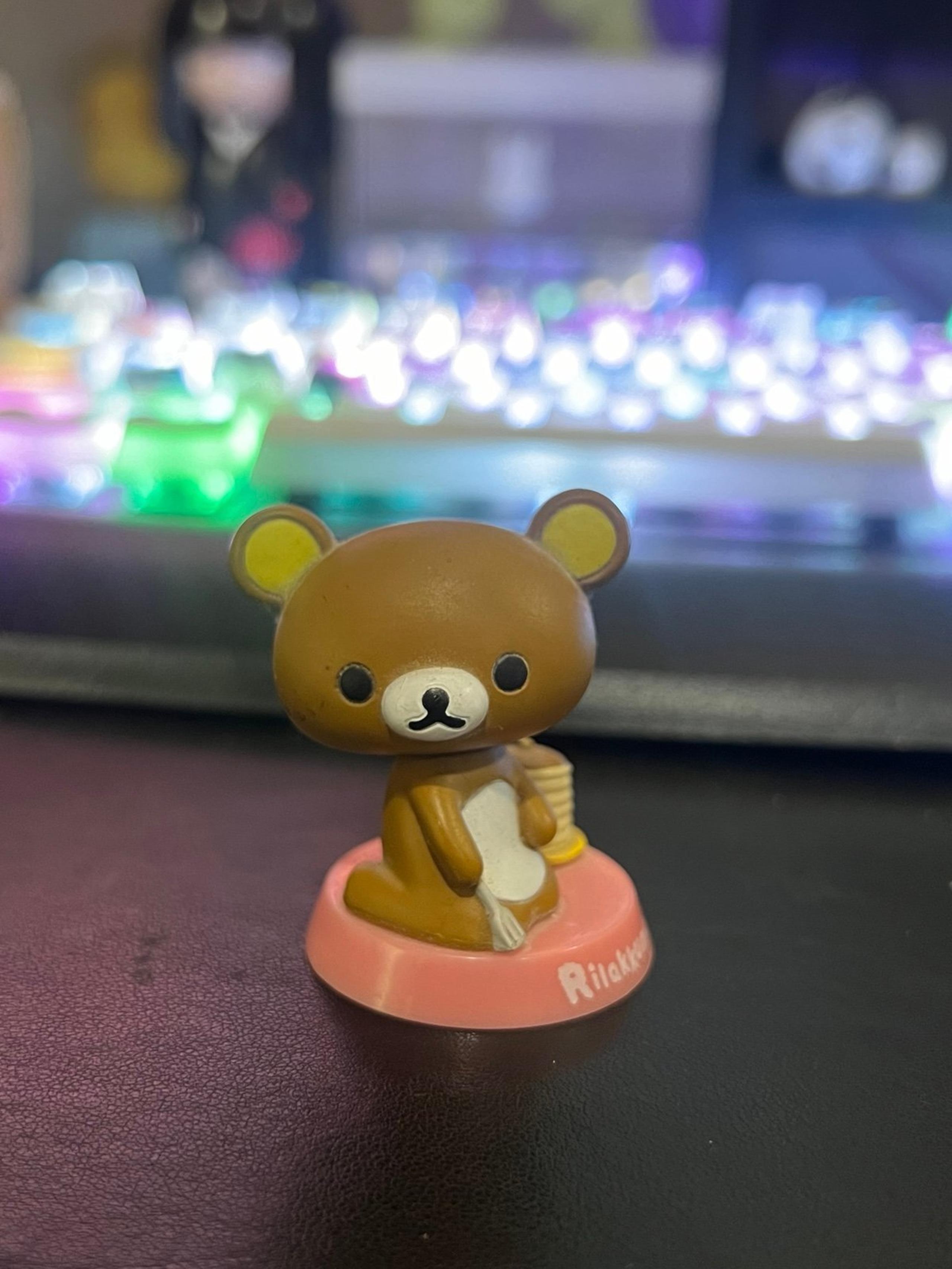 Mini Figure San-X Bobblehead Kawaii Anime Japan Cafe Runa - Rilakkuma