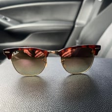 Ray Ban Clubmaster Flash Lenses Gradient Copper Color