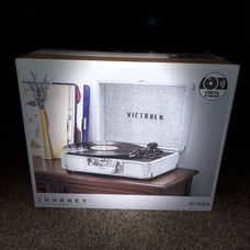 JOURNEY SIGNATURE VICTROLA RECORD PLAYER! NIB!