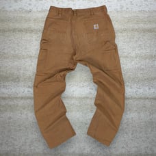 Vintage Carhartt Carpenter Pants Tan Canvas Relaxed Fit Dungarees Painters 90s