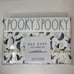 Rae Dunn Spooky Halloween FULL Size Sheet Set White Bat Moon Stars Fall 2022